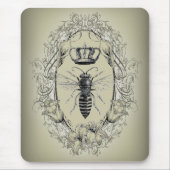 Französische viktorianische Kronenkönigin Mousepad (Vorne)