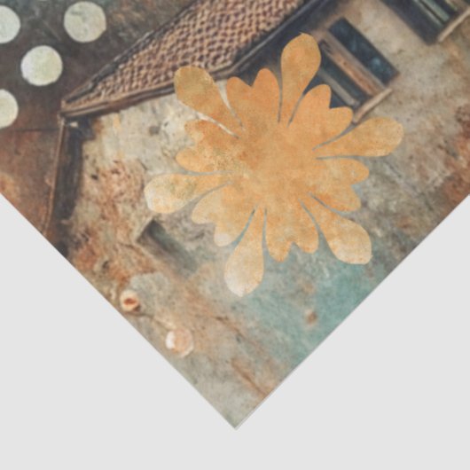 Französische Villa Seidenpapier (Ausschnitt)