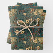 Französische, Vintage, im Jugendstil inspiriert Wi Geschenkpapier Set (Beispiel)