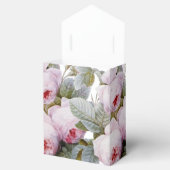Französische Vintage Rose Gefälligkeitsbox Geschenkschachtel (Geöffnet)