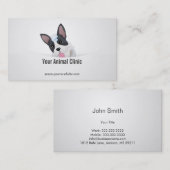 Französische Visitenkarte (Vorne/Hinten)