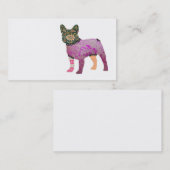 Französische Visitenkarte (Vorne/Hinten)