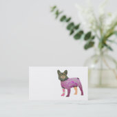 Französische Visitenkarte (Stehend Vorderseite)