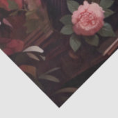 Französische Vögel rosa Seidenpapier (Detail)