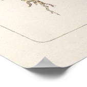 Französische Vogelgravuren Poster (Ecke)