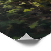 Französische Weinberge Landschaft Kunst, Dichtung Poster (Ecke)