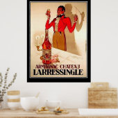 Französische Werbeaktion Vintage Poster (Küche)