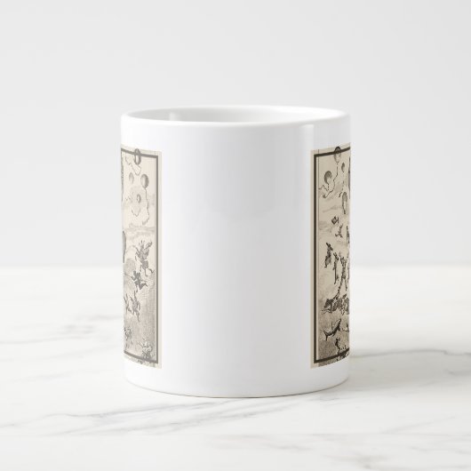 Französische Werbung für Ballonhersteller Jumbo-Tasse (Vorderseite)