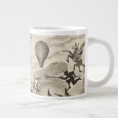 Französische Werbung für Ballonhersteller Jumbo-Tasse (Rechts)