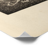 Französische Werbung für Ballonhersteller Poster (Ecke)