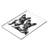 Französische Zeitschrift Bulldog Journal Notizblock (Linke Seite)