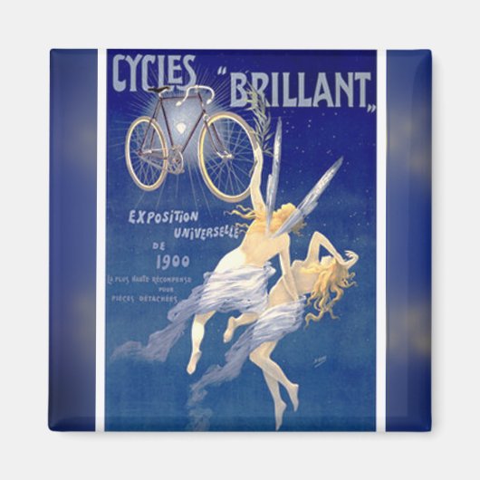 Französische Zeitschrift für Fahrradwerbung (1900) Magnet (Vorne)