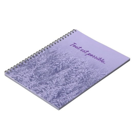 Französische Zitate Notizblock (Linke Seite)