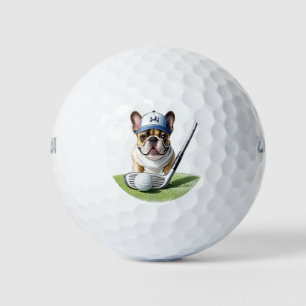 Französischen Bulldoggen  Golfball