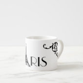 französischer Akzent Espressotasse (Vorderseite Rechts)