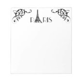 französischer Akzent Notizblock (Vorderseite)