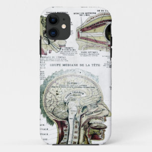 Französischer Anatomie-Case-Mate-Fall Case-Mate iPhone Hülle