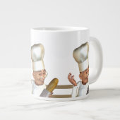 Französischer Bäcker Jumbo-Tasse (Vorderseite Rechts)