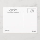 Französischer Ballett Postkarte (Rückseite)