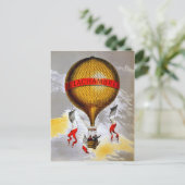 Französischer Ballon Postkarte (Stehend Vorderseite)