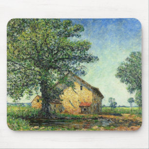 Französischer Bauernhof bei La Petite Mare (von Fr Mousepad