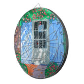 französischer Bauernhof Dartscheibe (Vorderseite rechts)