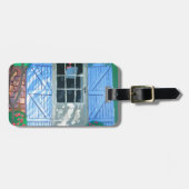 französischer Bauernhof Gepäckanhänger (Vorderseite horizontal)