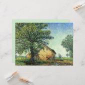 französischer Bauernhof in La Petite Mare (von Fra Karte (Vorderseite/Rückseite Beispiel)