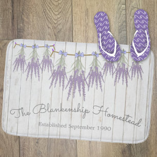 Französischer Bauernhof Lavender Blume Bundles Cus Badematte