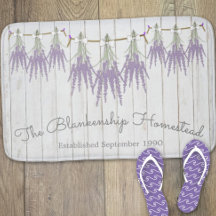 Französischer Bauernhof Lavender Bundles White Bow