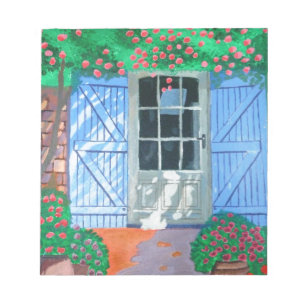 französischer Bauernhof Notizblock