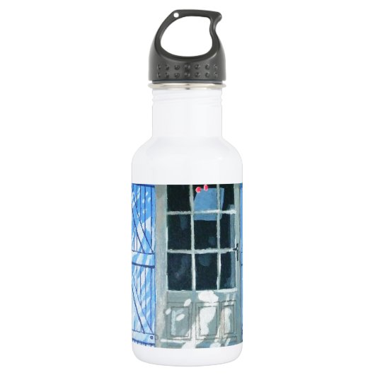 französischer Bauernhof Trinkflasche (Vorderseite)