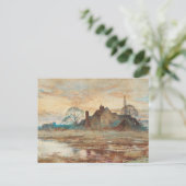 Französischer Bauernhof von Julia Beck Postkarte (Stehend Vorderseite)