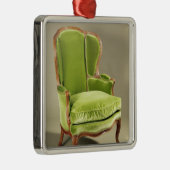 Französischer bergere Stuhl, c.1725 Silbernes Ornament (Rechts)