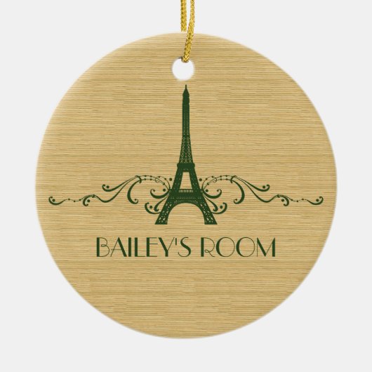 Französischer Blüh Keramikornament (Vorne)