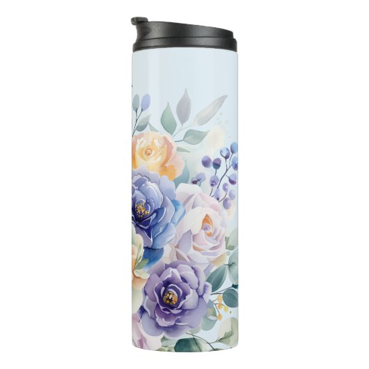 Französischer Blumengarten Thermosbecher (Nach rechts gedreht)