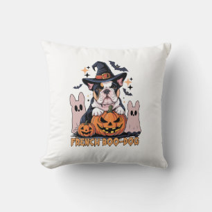 Französischer Boo Hund Süßer Franzose Halloween Ge Kissen