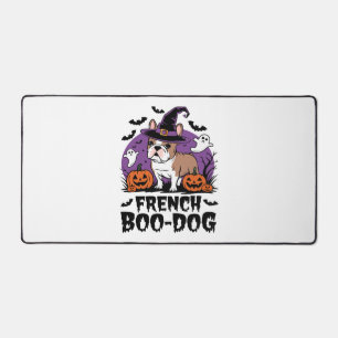 Französischer Boodof - der Spookiest Pup Schreibtischunterlage