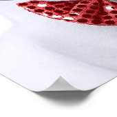 Französischer Bull Doppy Welpe mit Mustache Poster (Ecke)