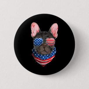 Französischer Bulldog 1 Button