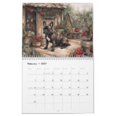 Französischer Bulldog 2026 Kalender (Feb 2027)