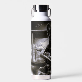 Französischer Bulldog Aviator Wasserflasche Trinkflasche