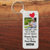 Französischer Bulldog ...Beste Mama für kundenspez Schlüsselanhänger (Vorderseite)