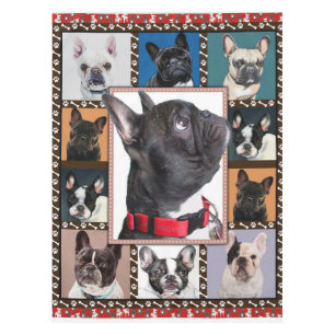 Französischer Bulldog-Blanket, französischer Bulld Tischdecke