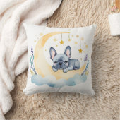 Französischer Bulldog Boho Name Kinderzimmer Pillo Kissen (Decke)