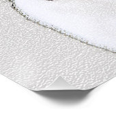 Französischer Bulldog (Brindle Pied) Malerei - Hun Poster (Ecke)