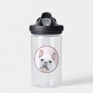 Französischer Bulldog (Cream/White) Malerei - Hund Trinkflasche