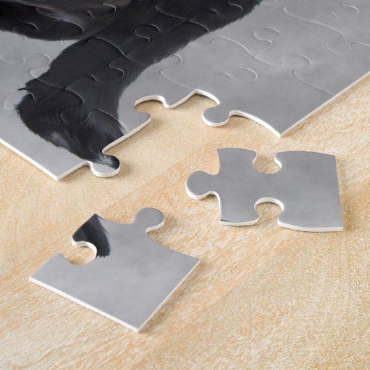 Französischer Bulldog, der Aquarellfarben-Ölgemäld Puzzle (Seite)