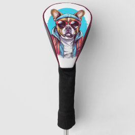 Französischer Bulldog Dog Golf Headcover
