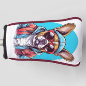 Französischer Bulldog Dog Golf Headcover (Vorderseite)